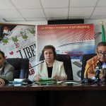 Conférence de presse des avocats d'El-Khabar, le 22 juin dernier. New Press