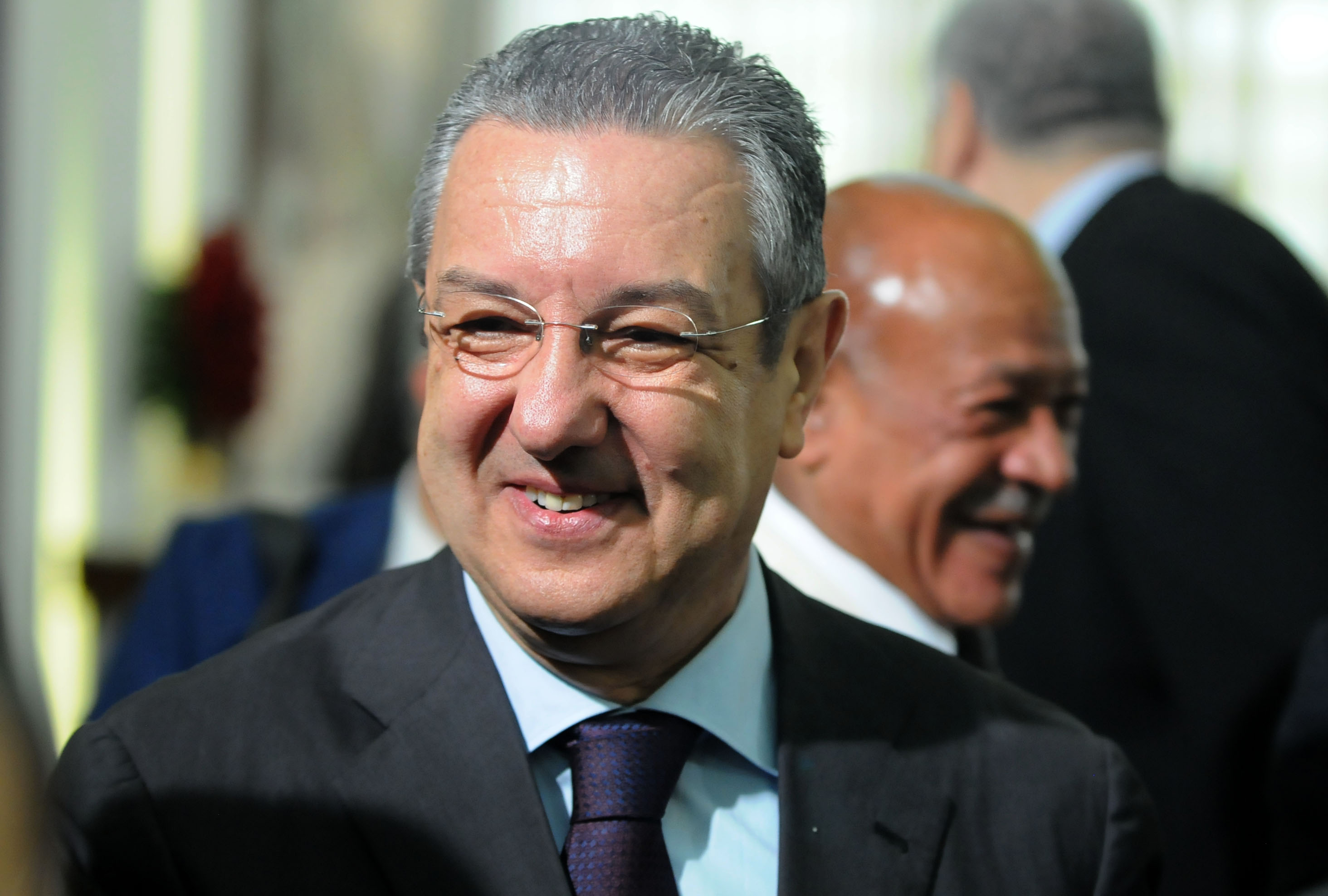 Mohamed Loukal, gouverneur de la Banque d'Algérie. New Press