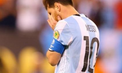Lionel Messi annonce qu’il met un terme à sa carrière internationale
