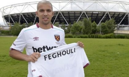 Sofiane Feghouli signe pour trois ans avec West Ham