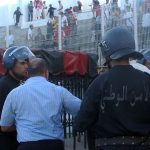 Les policiers seront remplacés par les stadiers. New Press