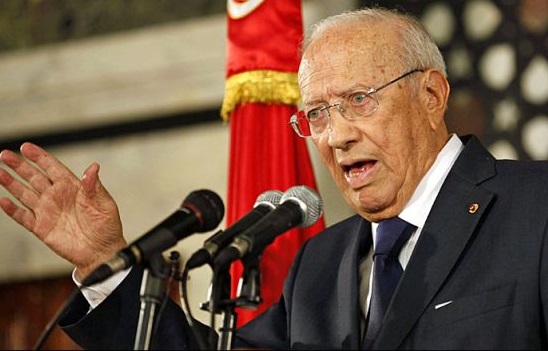 Le président tunisien Béji Caïd Essebsi. D. R.