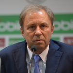 Milovan Rajevac, lors de la conférence de presse qu'il a animée ce jeudi, à Alger. New Press