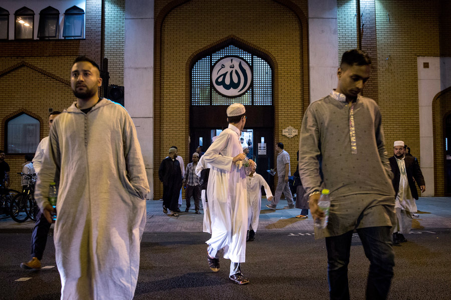 Une mosquée de Londres. D. R.