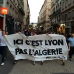 Manifestation d'extrémistes à Lyon. Photo d'archives. D. R.