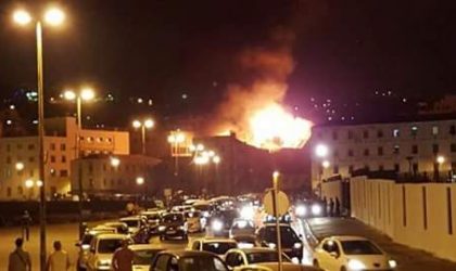Un incendie ravage un immeuble de quatre étages à Bab El-Oued