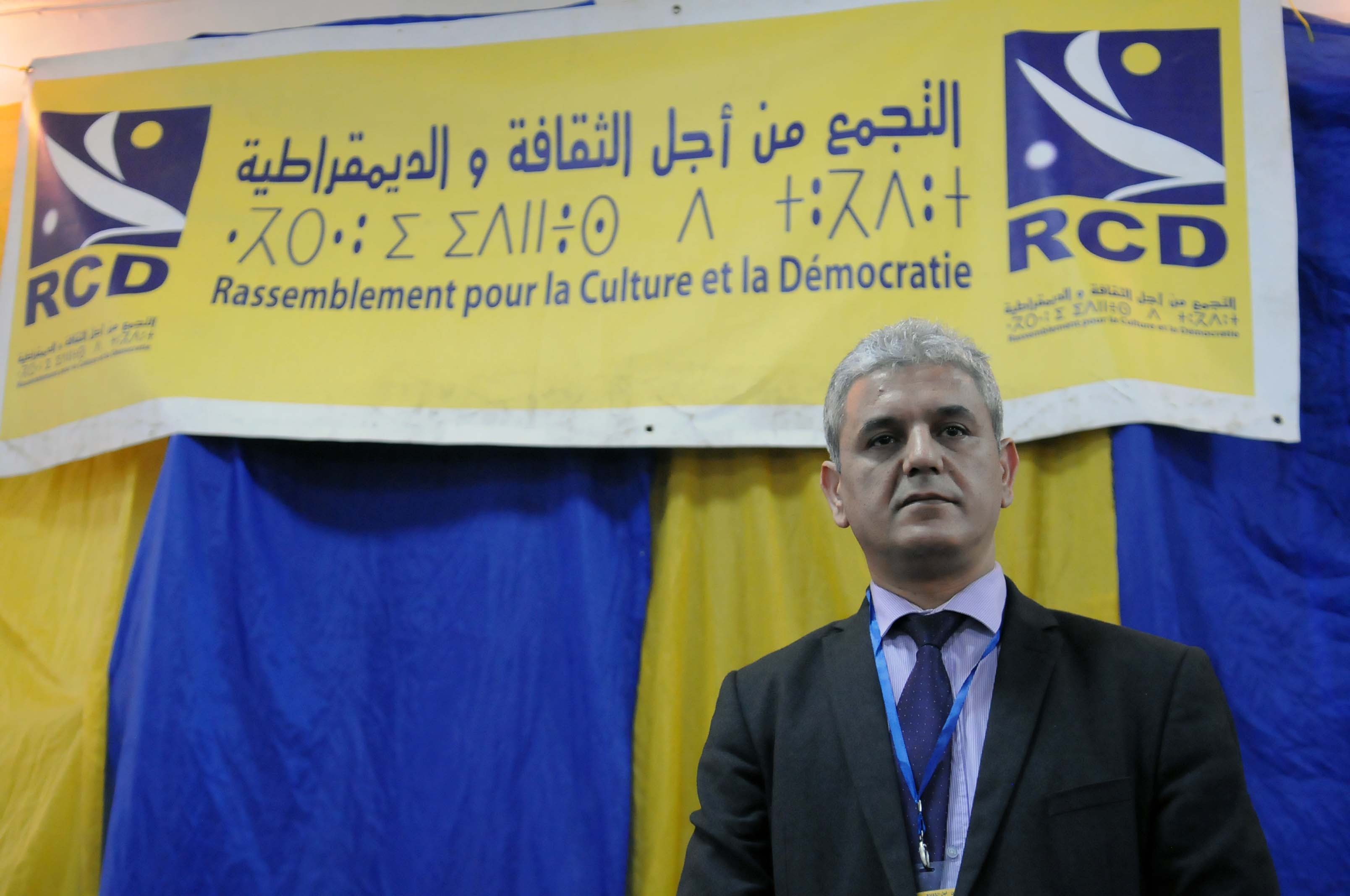 Mohcine Belabbas, président du RCD. New Press