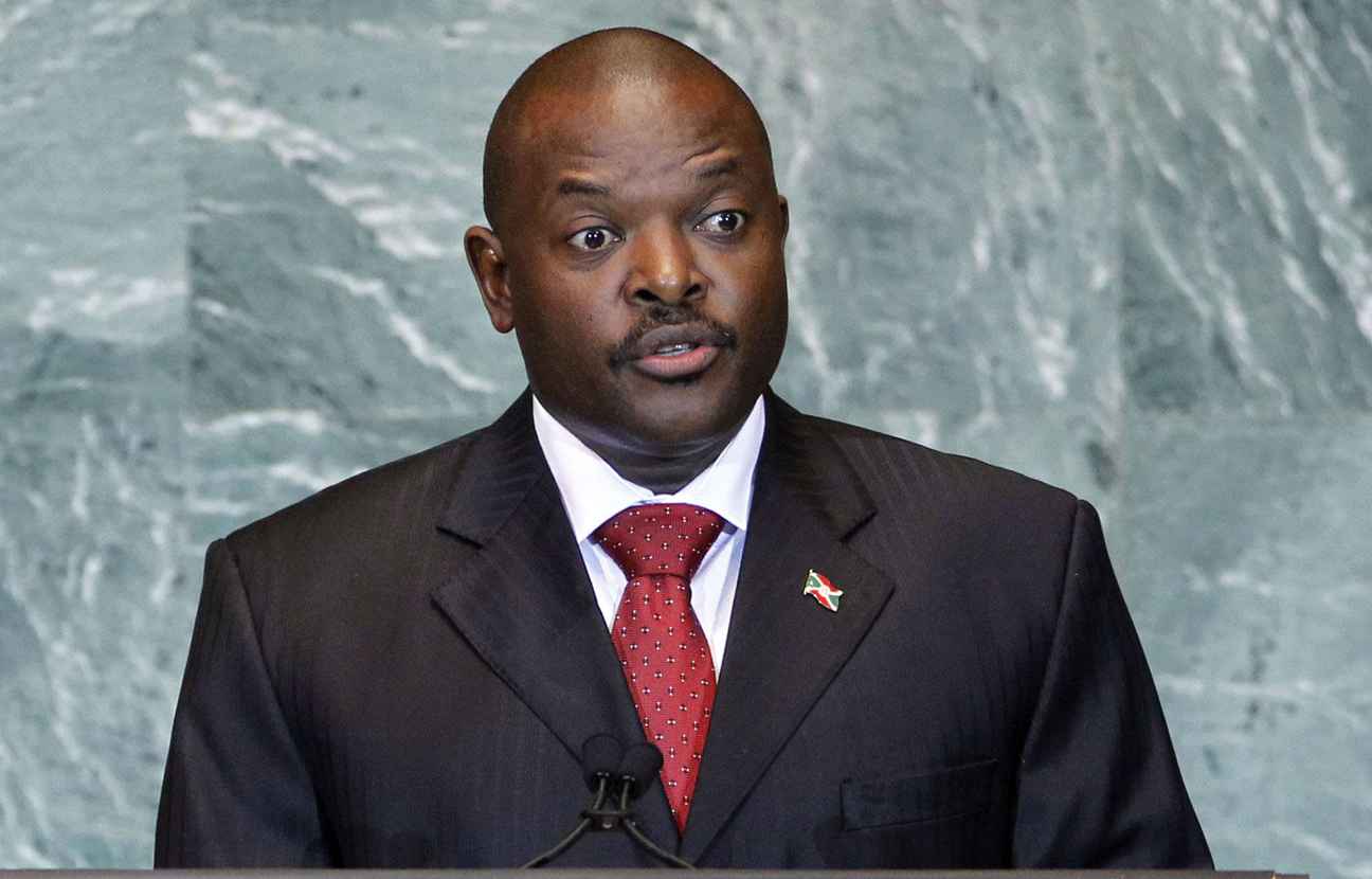 Le président burundais, Pierre Nkurunziza. D. R.