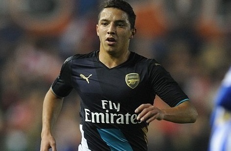 Ismaël Bennacer évolue dans l'équipe réserve d'Arsenal. D. R.