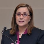 Mme Mounia Meslem, ministre de la Solidarité. New Press