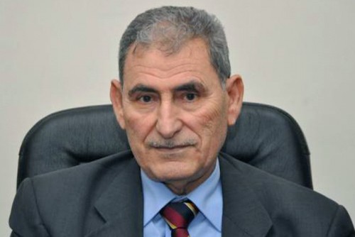 Ahmed Boumehdi, SG par intérim du FLN. D. R.