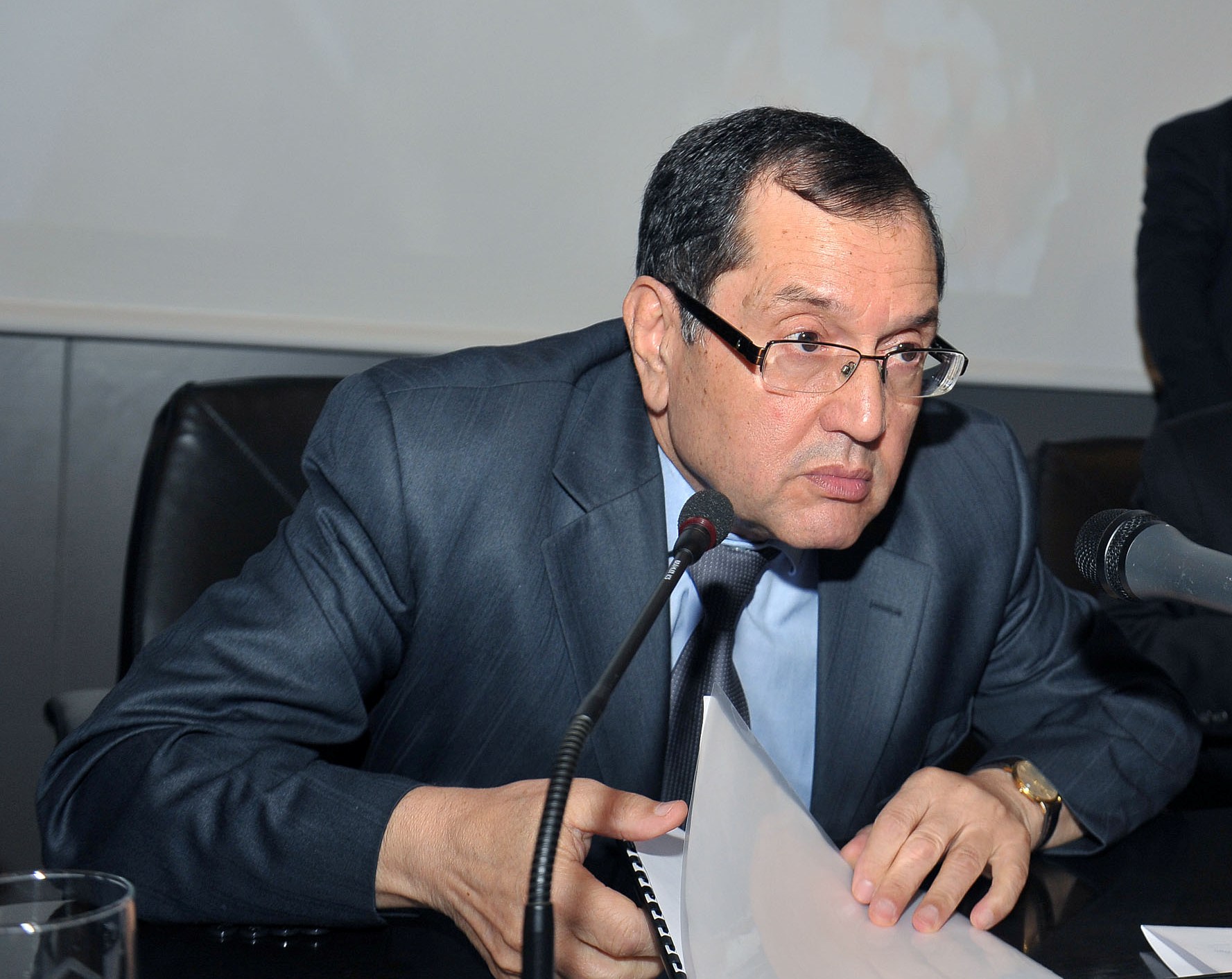 Le ministre de l'Energie, Noureddine Boutarfa. New Press