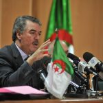 Tahar Hadjar, ministre de l'Enseignement supérieur et de la Recherche scientifique. New Press