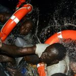 La quasi-totalité des migrants sont originaires d'Afrique subsaharienne. D. R.