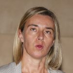 Federica Mogherini à Alger, en septembre 2015. New Press