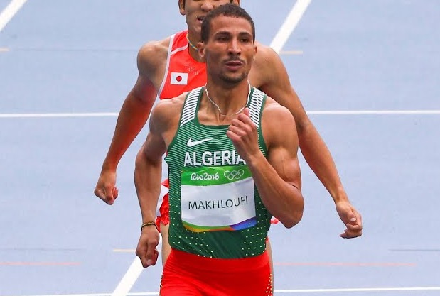 Makhloufi offre l'unique médaille pour l'Algérie. D. R.