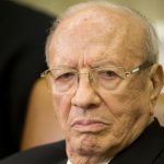 Le Président tunisien Béji Caïd Essebsi. D. R.