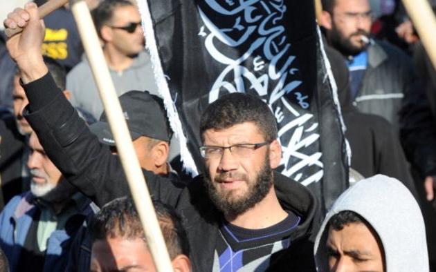 Manifestation du Hizb ut-Tahrir à Tunis. D. R.