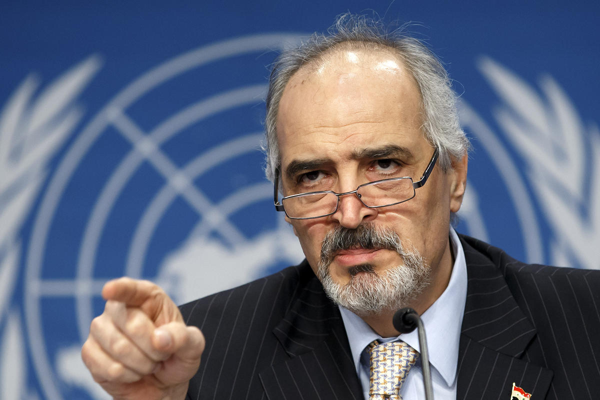 Bachar Al-Jaafari, ambassadeur de Syrie à l’ONU. D. R.