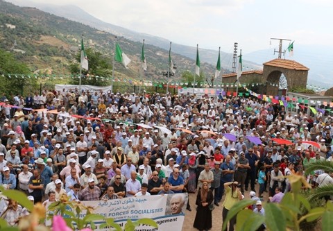 Commémoration du 59e anniversaire du Congrès de la Soummam par le FFS à Ifri Ouzellaguen. D. R.