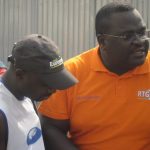 Pablo Moussodji Ngoma (polo orange). D. R.