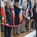 Hollande lors de la cérémonie en hommage aux harkis. D. R.