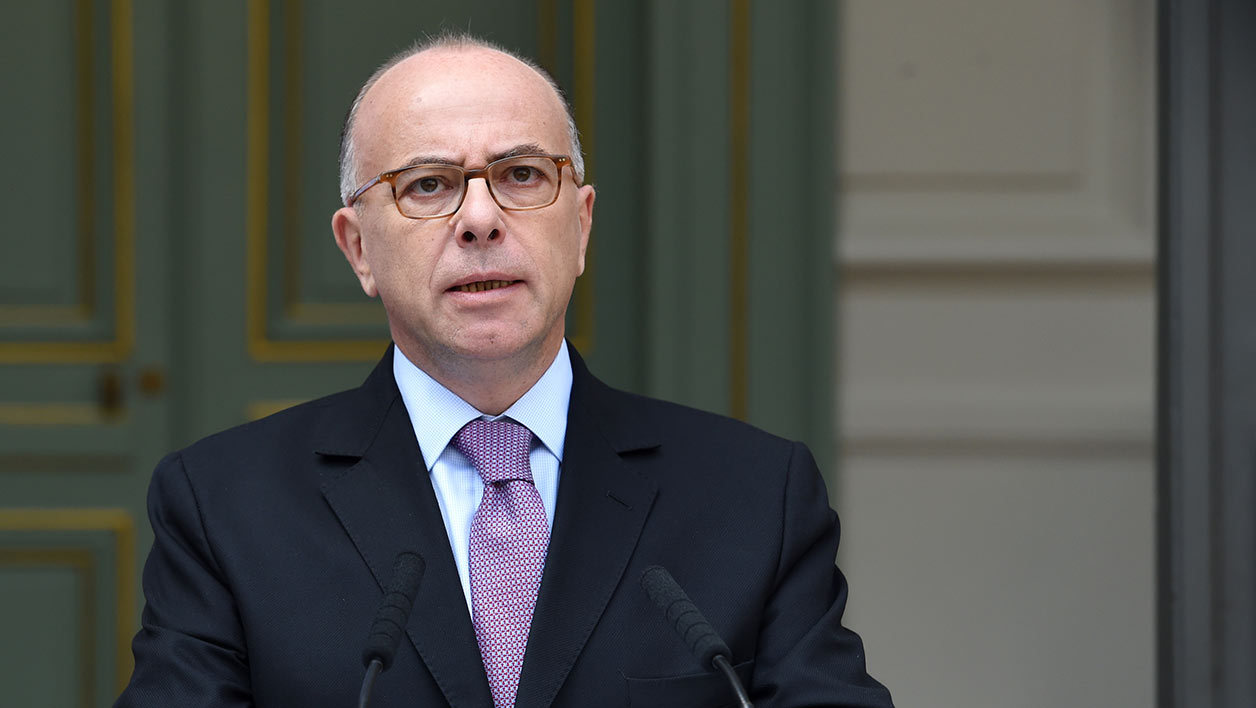 Bernard Cazeneuve, ministre de l'Intérieur français. D. R.