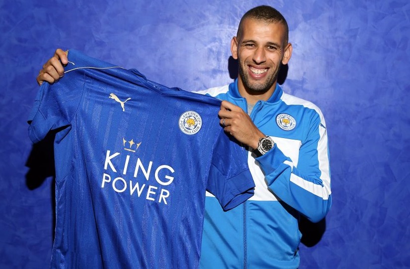 Leicester City lors de la signature du contrat. D. R.