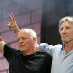 David Gilmour (à gauche) et Roger Waters ensemble pour la Palestine. D. R.