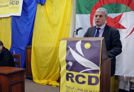 Mohsen Belabbès, président du RCD. New Press