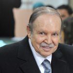 Le président Bouteflika. New Press