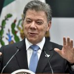 Le président colombien Juan Manuel Santos. D. R.