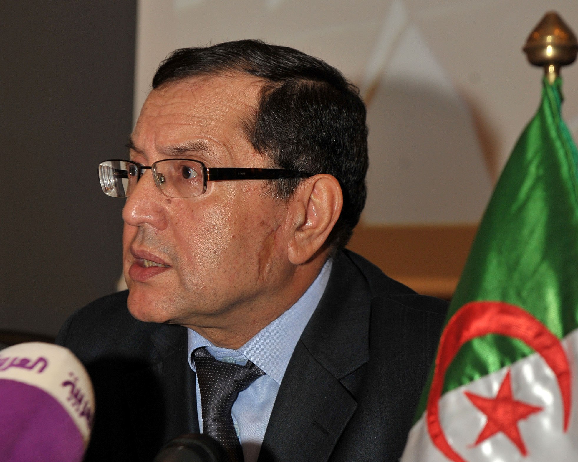 Le ministre de l'Energie, Noureddine Bouterfa. New Press
