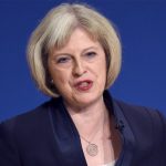 La Première ministre britannique, Theresa May. D. R.