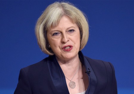 La Première ministre britannique, Theresa May. D. R.