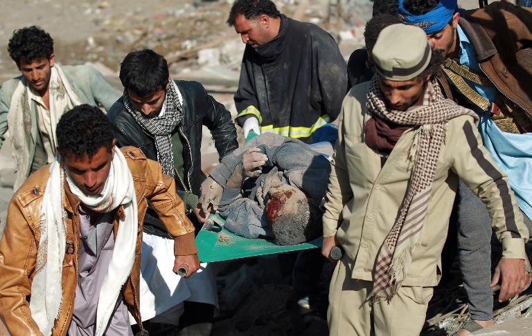Les victimes de l’agression saoudienne au Yémen se comptent par milliers. D. R.