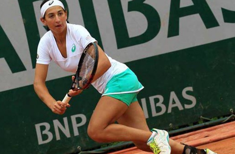 La tenniswoman algérienne, Inès Ibbou. D. R.