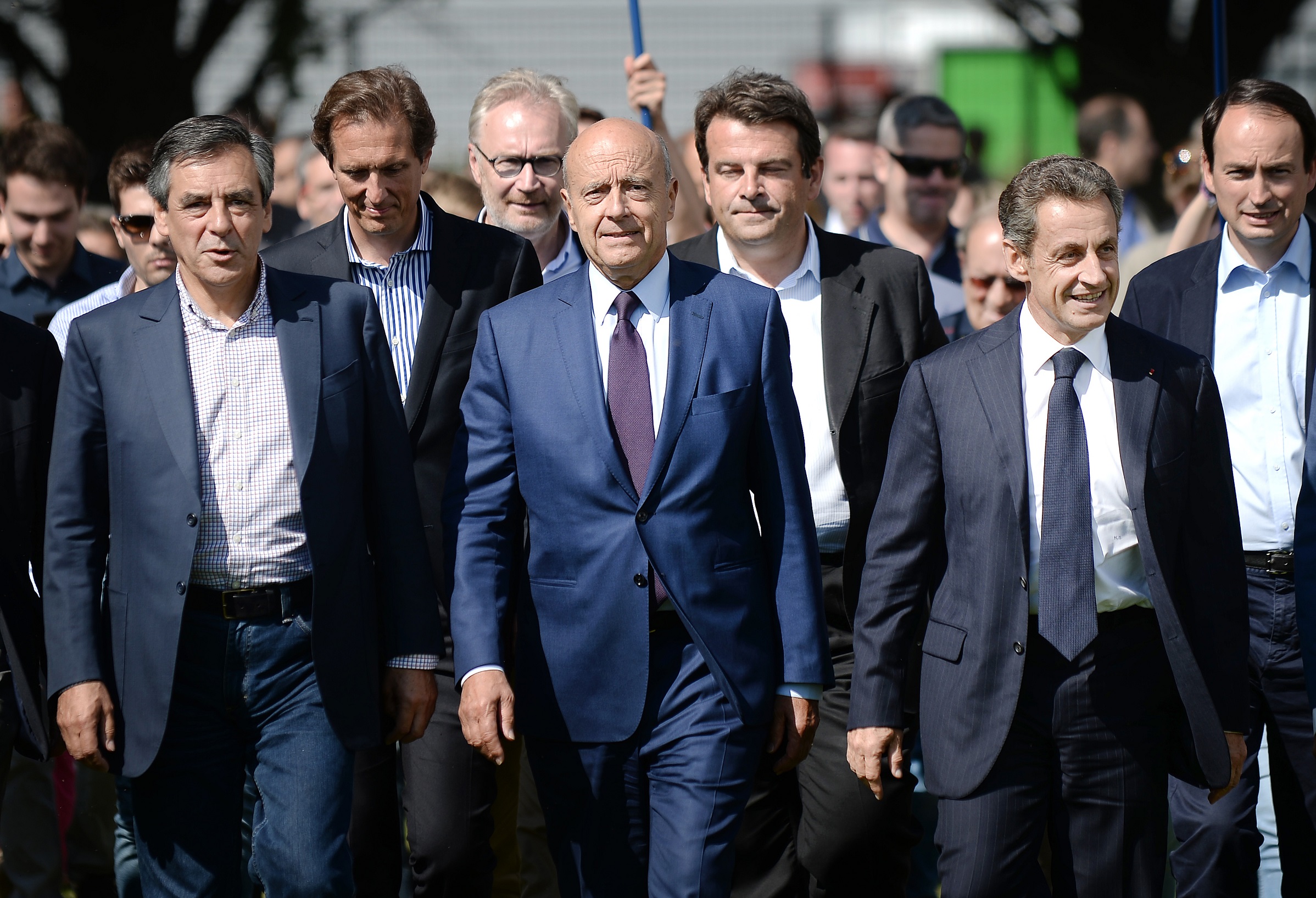 Fillon, Juppé et Sarkozy. Pour les candidats à l'Elysée, «l'islam est le problème». D. R.