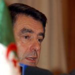 François Fillon lors de sa visité à Alger. D. R.