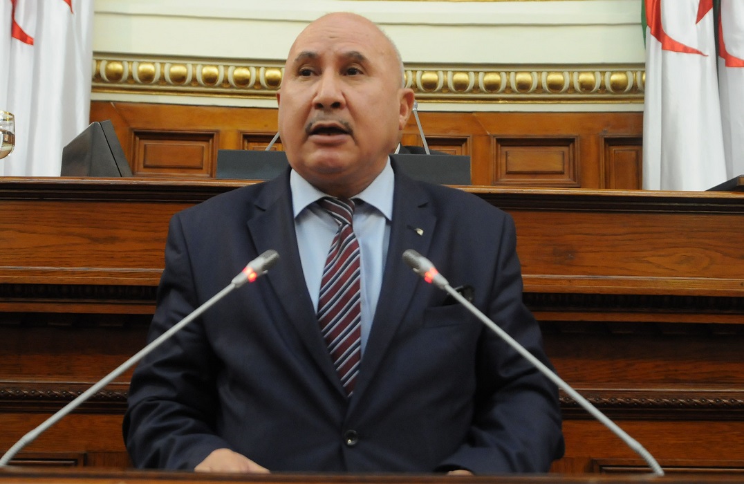 Abdelouahab Nouri lors de son passage au Sénat. New Press