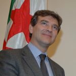Arnaud Montebourg à Alger en 2012. New Press