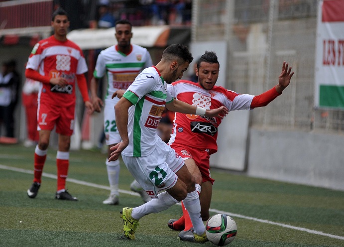 Phase de jeu MCA-MCO au stade Bologhine. New Press