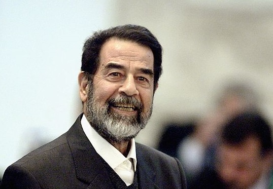 Saddam Hussein : «Nous n’avions pas de relations avec Oussama Ben Laden.» D. R.