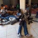 Des migrants subsahariens en Tunisie. D. R.