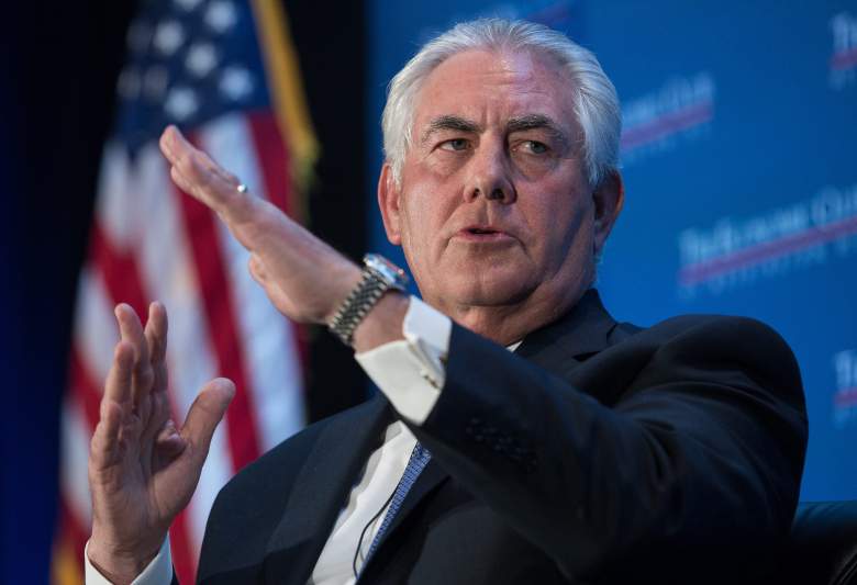 Rex Tillerson. D. R.