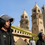 L'explosion s'est produite à l'intérieur de la cathédrale copte orthodoxe de Saint-Marc. D. R.