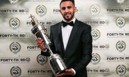 L’Algérien Ryad Mahrez élu Meilleur joueur africain 2016