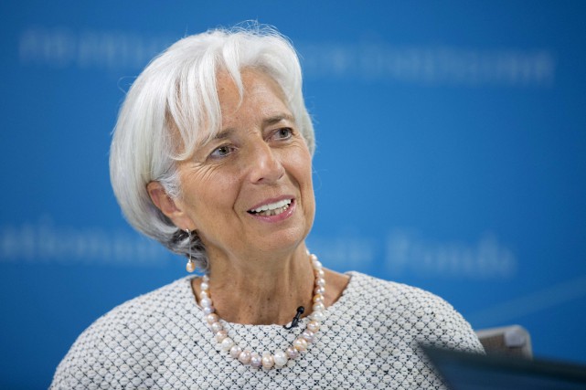 Christine Lagarde, directrice du FMI. D. R.