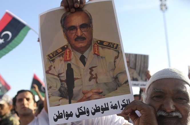 Khalifa Haftar aura-t-il le soutien du nouveau président américain ? D. R.