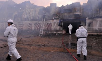 Incendie dans un dépôt au Palais des expositions : pas de pertes humaines